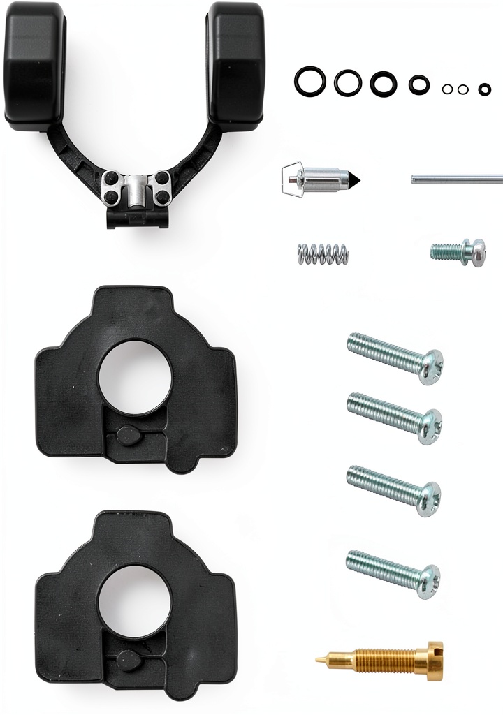 Installing GIBACAD Carburetor Rebuild Kit for Kohler Models on a wooden workbench