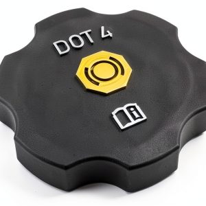 GM Genuine Parts Master Cylinder Cap Black Metal-0