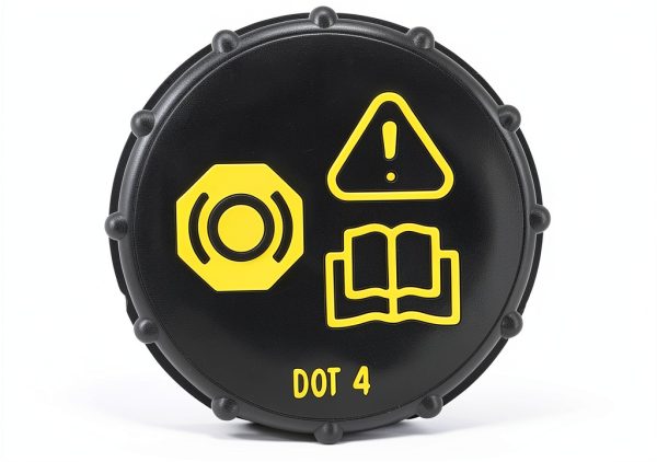ApplianPar Black Master Cylinder Cap for Pontiac Solstice-1