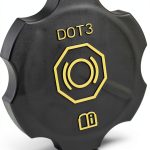 Dot3 Brake Fluid Cap JUWEVAZU Black Cylinder-0