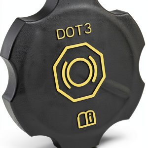 Dot3 Brake Fluid Cap JUWEVAZU Black Cylinder-0