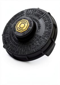 HABNVUON Brake Fluid Reservoir Cap ABS Plastic Minimalist-0