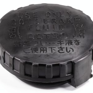 Brake Reservoir Cap X AUTOHAUX Black Plastic-0