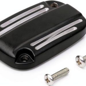 Astra Depot Brake Master Cylinder Cover for Harley Touring-0