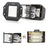 Nilight ZH413 Flush Mount Light Pods 12V 42W Aluminum White-6