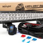 LED Light Bar Nilight ZH082 126W Bar with Wiring Harness-0