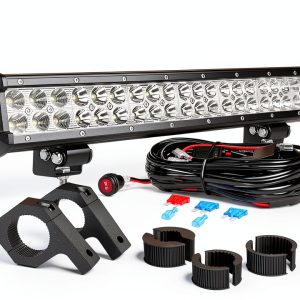 LED Light Bar Nilight ZH063 126W White Aluminum Waterproof Bar-0