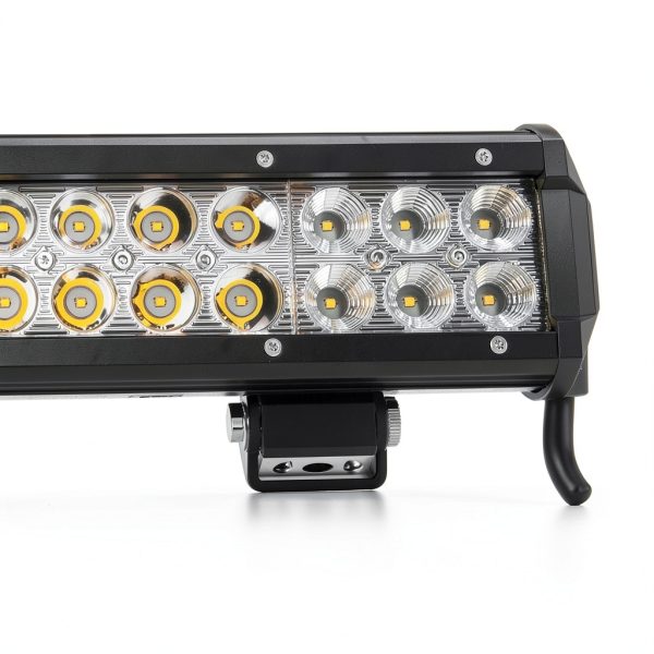 LED Light Bar Nilight ZH063 126W White Aluminum Waterproof Bar-5