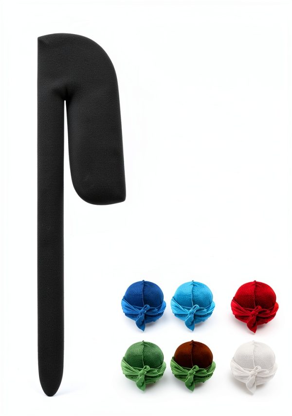 JarseHera Velvet Durags Men 4‑Pair One Size Black Navy Wine Purple-2