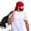 JarseHera Velvet Durags Men 4‑Pair One Size Black Navy Wine Purple-4